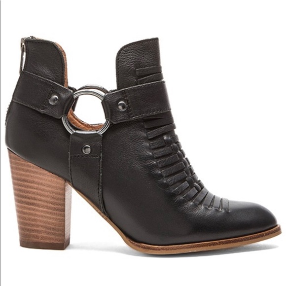 Seychelles Shoes - SEYCHELLES Woven Leather Impossible Buckle Bootie